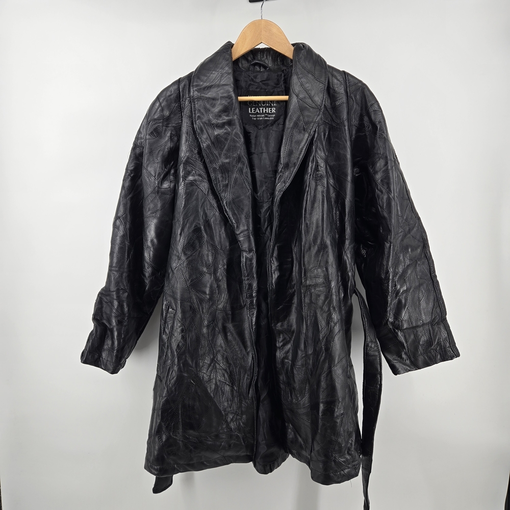 Maxam Brand Top Grain Lambskin Leather Jacket Vintage Mobwife